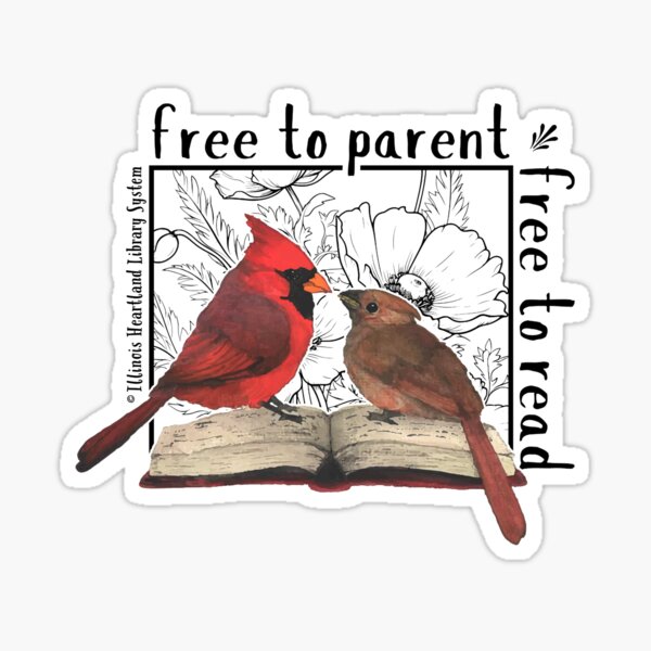 Item preview, Free to Parent, Free to Read designed and sold by Illinois Heartland Library System.