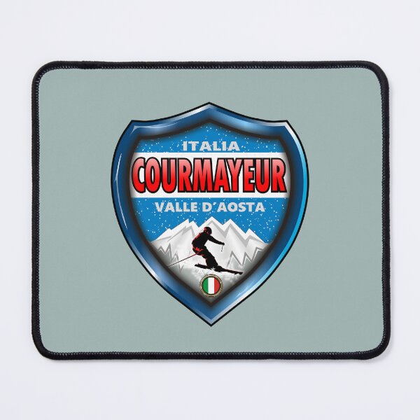 Item preview, Courmayeur Valle D'Aosta ski emblem designed and sold by studioss76.