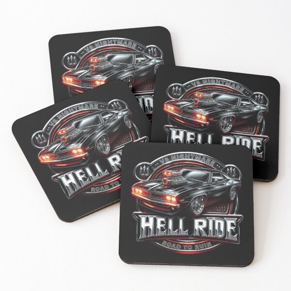 Item preview, Hell Ride — Dark Muscle Car Art  designed and sold by DeimosArtIntl.