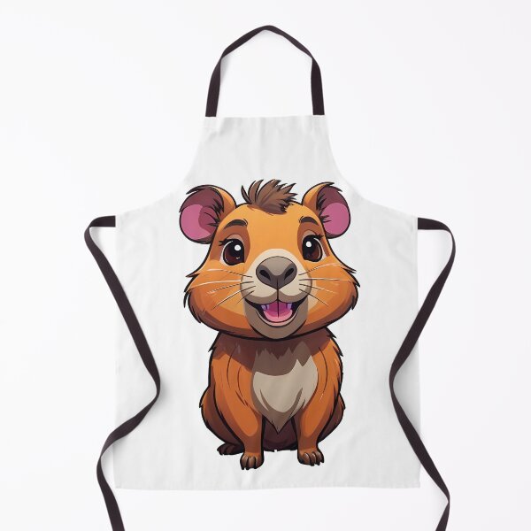 Item preview, Cute Cartoon Capybara - Adorable Animal Art designed and sold by KateVil.