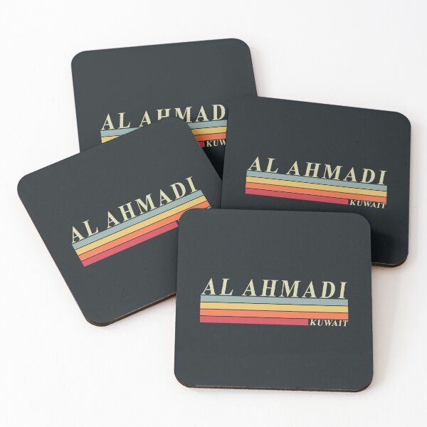 Item preview, AL AHMADI City Retro Kuwait Design designed and sold by Mo5tar.