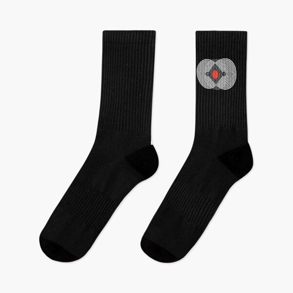 Item preview, White Circles And Red Dot designed and sold by Sesre.