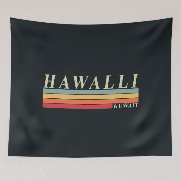 Item preview, HAWALLI City Retro Kuwait Design designed and sold by Mo5tar.