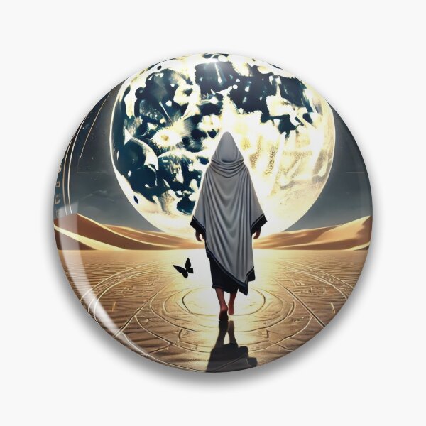 Item preview, Enigma – Path Under the Moon | Awakened Alchemy Sticker designed and sold by AwakenedAlchemy9.