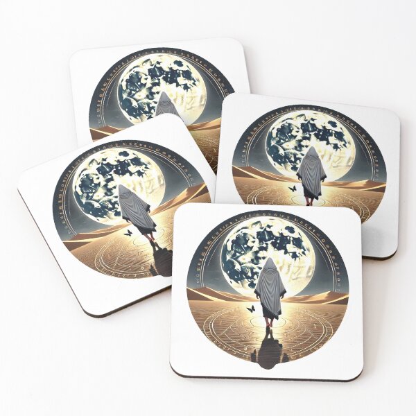 Item preview, Enigma – Path Under the Moon | Awakened Alchemy Sticker designed and sold by AwakenedAlchemy9.