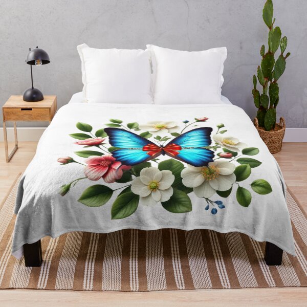Item preview, Heavensgarden Delight: Butterfly on Blossoms designed and sold by Hevensgarden.