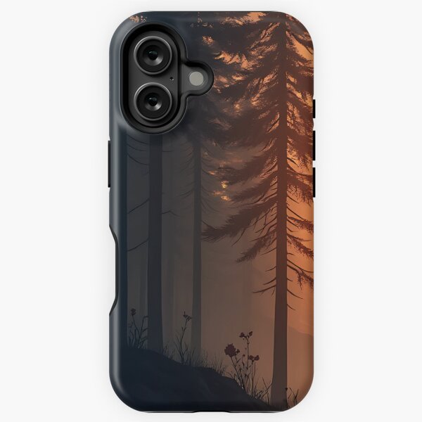 Aperçu de l'œuvre Cerf dans une forêt avec le crépuscule - Nature créée et vendue par danhstyle.