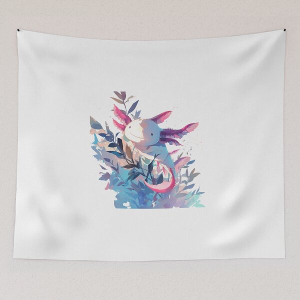 Item preview, Cute happy friend Axolotl designed and sold by PatternFly.