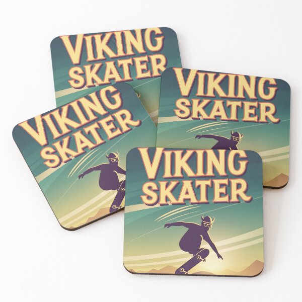 Item preview, Vintage Viking Skater T-Shirt designed and sold by fenrirwulf68.