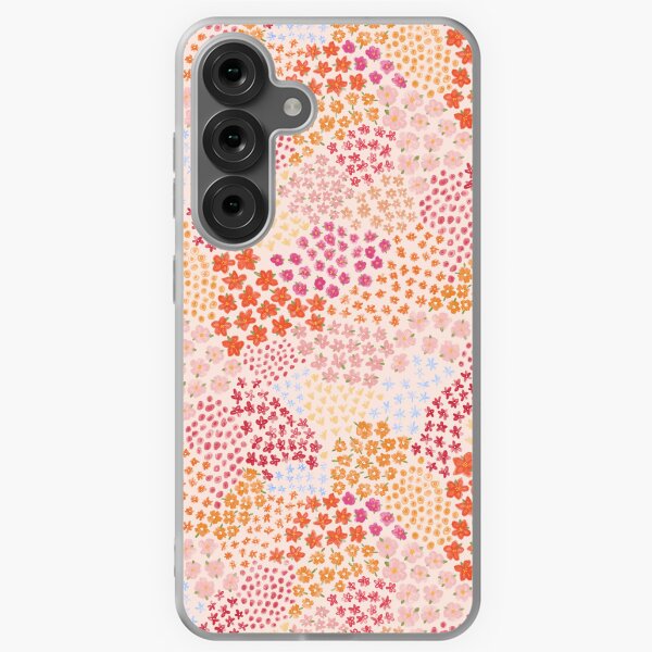 Item preview, Inked Floral Sunset Ditsy Floral Pattern designed and sold by Ditsy & Stitch.
