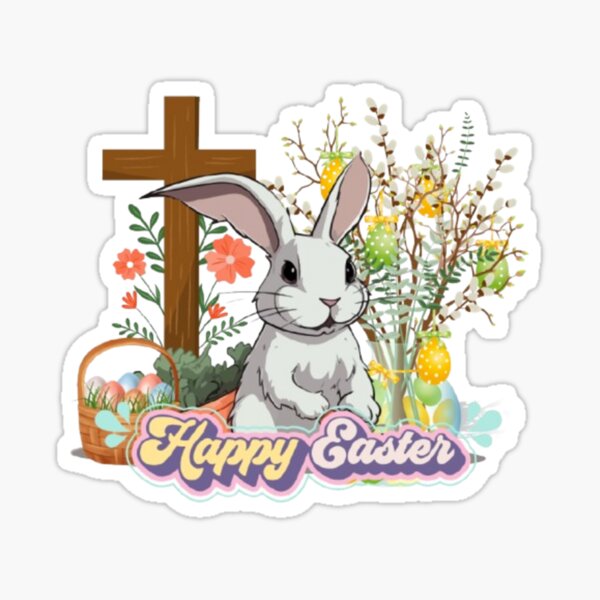 Item preview, Happy Easter designed and sold by artbyovali.