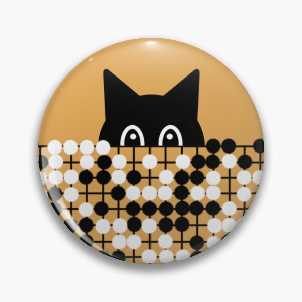 Item preview, Go Board Game Baduk Cat designed and sold by radiantdark.