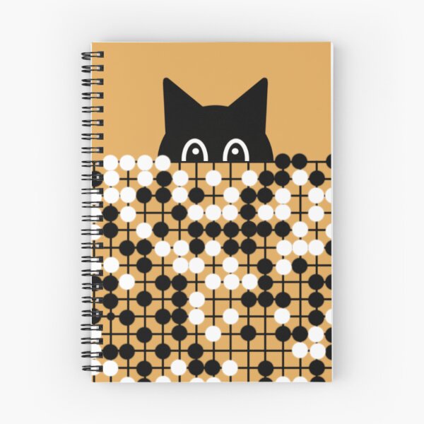Item preview, Go Board Game Baduk Cat designed and sold by radiantdark.