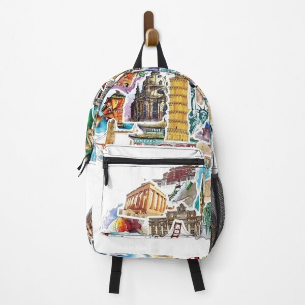 Item preview, Global Landmarks in One image designed and sold by GAGO5.