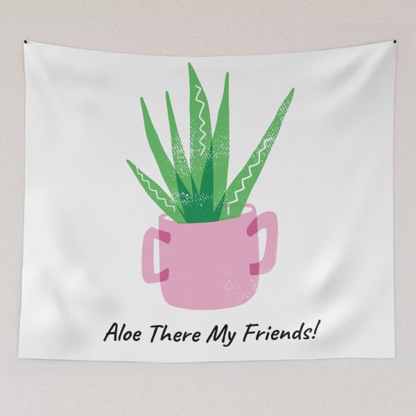 Item preview, Aloe There My Friends Plant lover designed and sold by siempredesign.