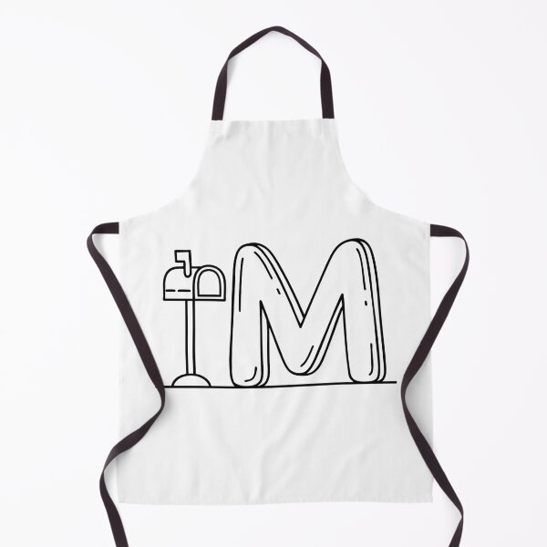 Item preview, An Illustration of letter M stand for Mailbox designed and sold by rasagamastore.