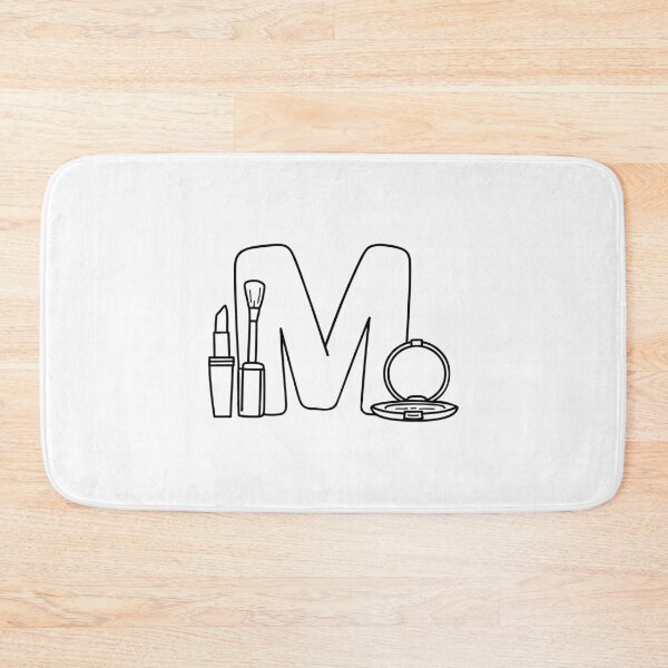Item preview, An Illustration of letter M stand for Makeup designed and sold by rasagamastore.