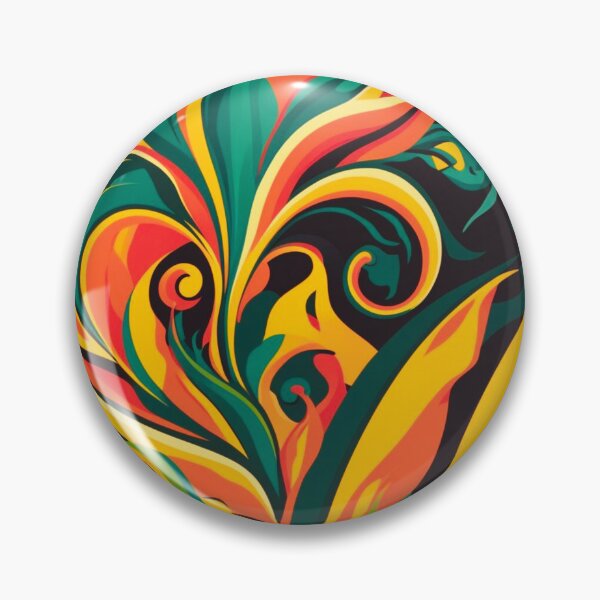 Item preview, Amarillo y azul vibrantes inspirados en la naturaleza designed and sold by Forest Aura Vibes.