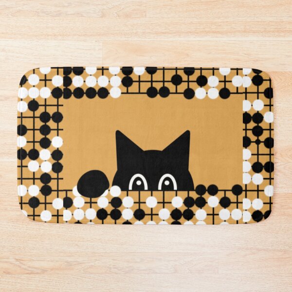 Item preview, Go Board Game Baduk Cat designed and sold by radiantdark.