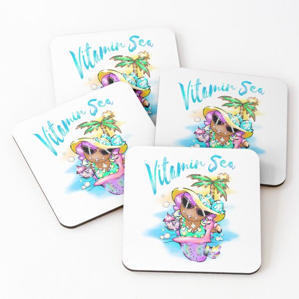 Item preview, Vitamin Sea Mermaid – Tropical Beach Vibes designed and sold by brookelynette.