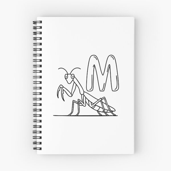 Item preview, An Illustration of letter M stand for Mantis designed and sold by rasagamastore.