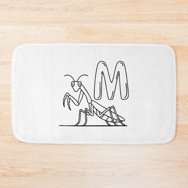 Item preview, An Illustration of letter M stand for Mantis designed and sold by rasagamastore.