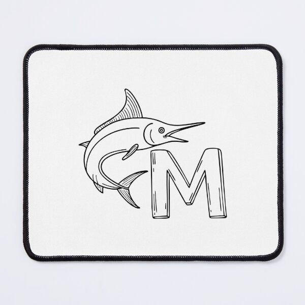 Item preview, An Illustration of letter M stand for Marlin designed and sold by rasagamastore.