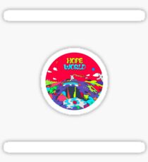 Hope World Mixtape Pop Socket Sized Sticker Sticker