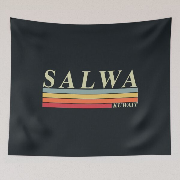 Item preview, SALWA City Retro Kuwait Design designed and sold by Mo5tar.