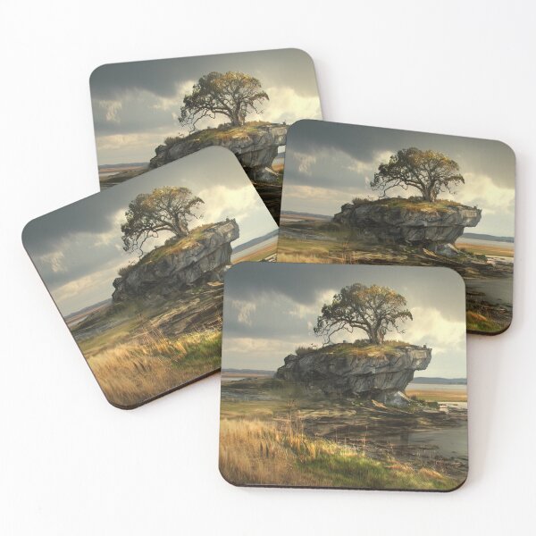 Item preview, Solitary Sentinel: The Tree of Resilience on Tempest's Edge designed and sold by bloorose.