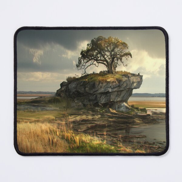Item preview, Solitary Sentinel: The Tree of Resilience on Tempest's Edge designed and sold by bloorose.