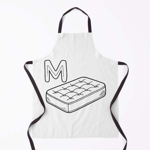 Item preview, An Illustration of letter M stand for Mattress designed and sold by rasagamastore.