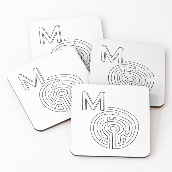 Item preview, An Illustration of letter M stand for Maze designed and sold by rasagamastore.