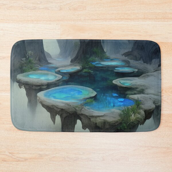 Item preview, Mystic Pools of Elysium: The Glimmering Sanctuaries in Whispering Woods designed and sold by bloorose.