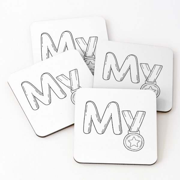Item preview, An Illustration of letter M stand for Medal designed and sold by rasagamastore.