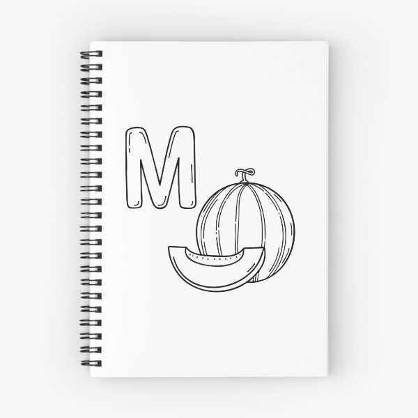 Item preview, An Illustration of letter M stand for Melon designed and sold by rasagamastore.