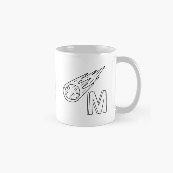 Item preview, An Illustration of letter M stand for Meteor designed and sold by rasagamastore.