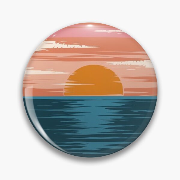 Item preview,  A sunset scene with the sun setting over the horizon. designed and sold by Lilashakti ⭐️ ⭐️ ⭐️ ⭐️ ⭐️.