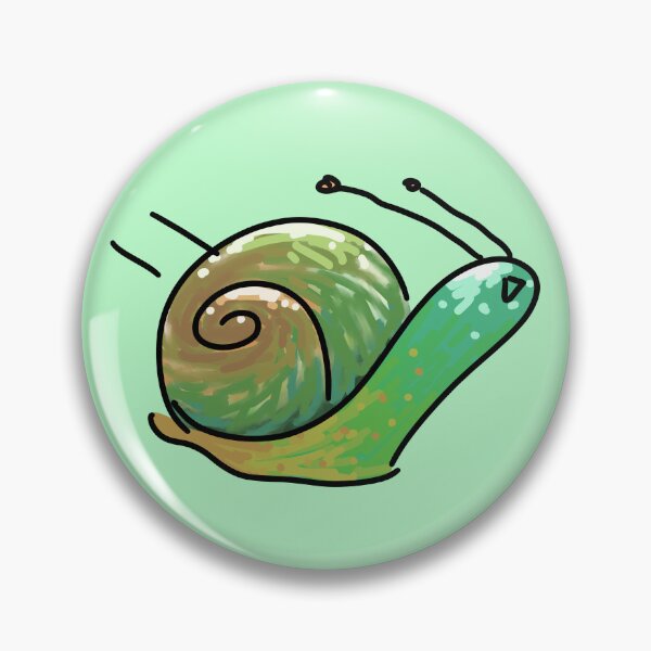 Item preview, Cute Copper Snail — Oxidized Shell designed and sold by KitKattyDesigns.