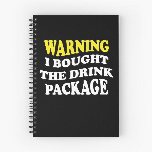Item preview, Vacation Mode Activated: Drink Package Alert designed and sold by Zakrytos ★★★★★.