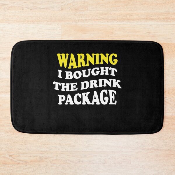 Item preview, Vacation Mode Activated: Drink Package Alert designed and sold by Zakrytos ★★★★★.
