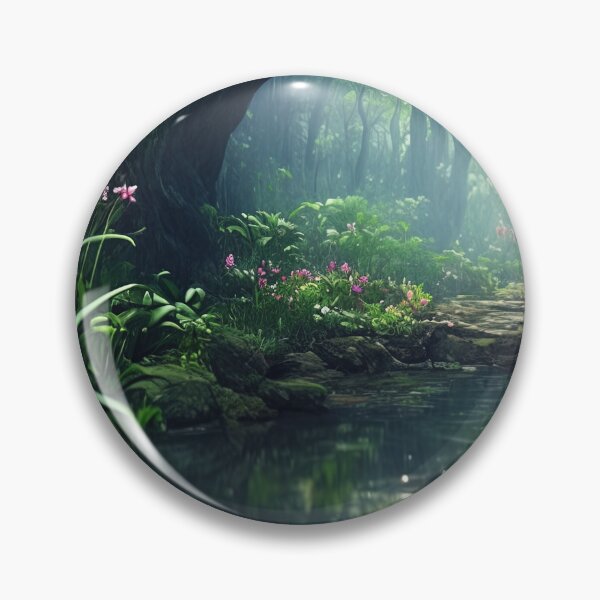 Item preview, Sanctuary's Glimpse: The Emerald Path Through Whispering Stone designed and sold by bloorose.