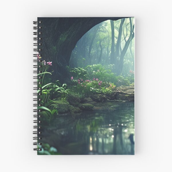 Item preview, Sanctuary's Glimpse: The Emerald Path Through Whispering Stone designed and sold by bloorose.