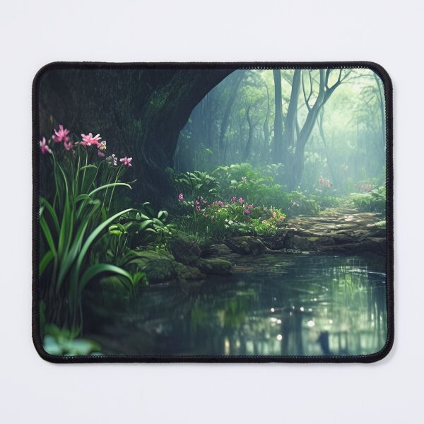 Item preview, Sanctuary's Glimpse: The Emerald Path Through Whispering Stone designed and sold by bloorose.