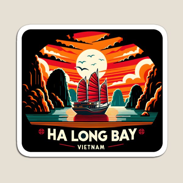 Artikel-Vorschau von Ha Long Bucht Vietnam, designt und verkauft von LoveLabDesign.