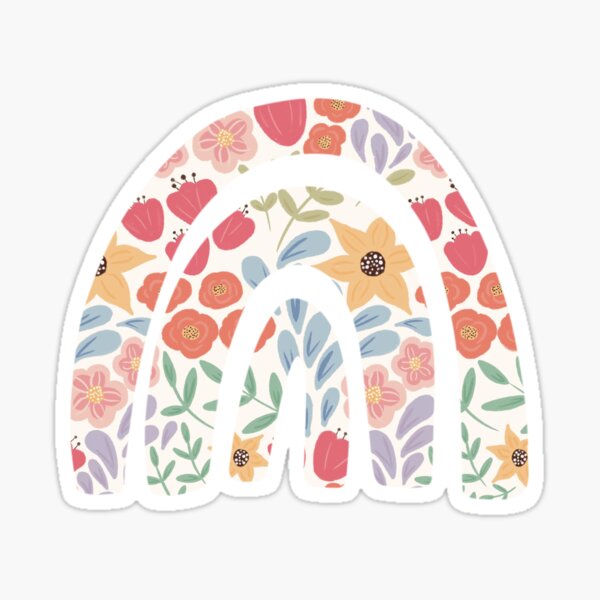 Item preview, Summer Blooms Ditsy Floral Patterned Rainbow designed and sold by Ditsy & Stitch.
