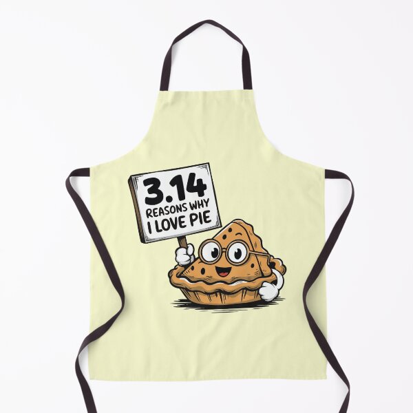 Item preview, Creative Pi Day Design - 3,14 Reasons why I Love Pie designed and sold by ArtzyFlow.