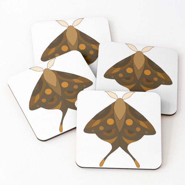 Item preview, Brown moth designed and sold by EchoSkyArt.