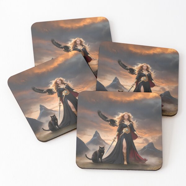 Item preview, Norse Goddess Freya - Viking Goddess of Love and War designed and sold by PrometheusStyle.