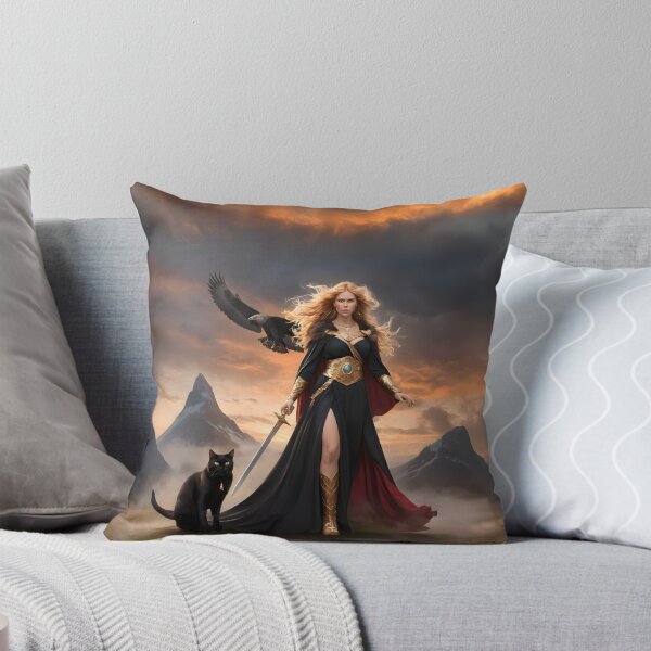 Item preview, Norse Goddess Freya - Viking Goddess of Love and War designed and sold by PrometheusStyle.